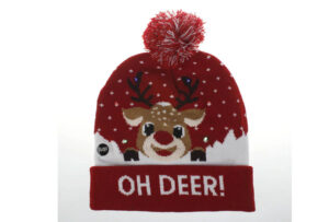 Kerstmuts met lichtjes 9 - Oh deer 1