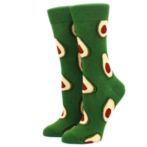 Printed Socks Avocado - groen