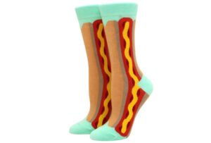 Printed Socks Hotdog