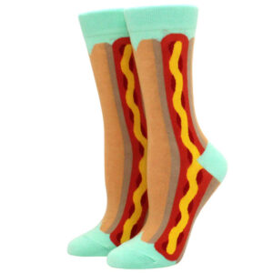 Printed Socks Hotdog